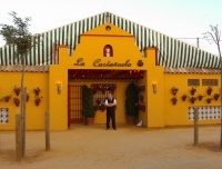 Portada caseta La Castañuela - Feria de Córdoba (2009).jpg