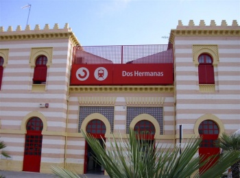 Estación de trenes de Dos Hermanas Sevillapedia