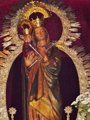 Virgen de las Huertas de La Puebla de los Infantes .