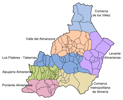 Comarcas de Almería