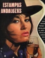Estampas Andaluzas - Flor de Córdoba, María Vargas, Jarrito, Antoñita de Linares sello Olympo de 1972.jpg
