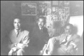 Julio Aumente, Pablo García Baena y el pintor Miguel del Moral (1948).jpg