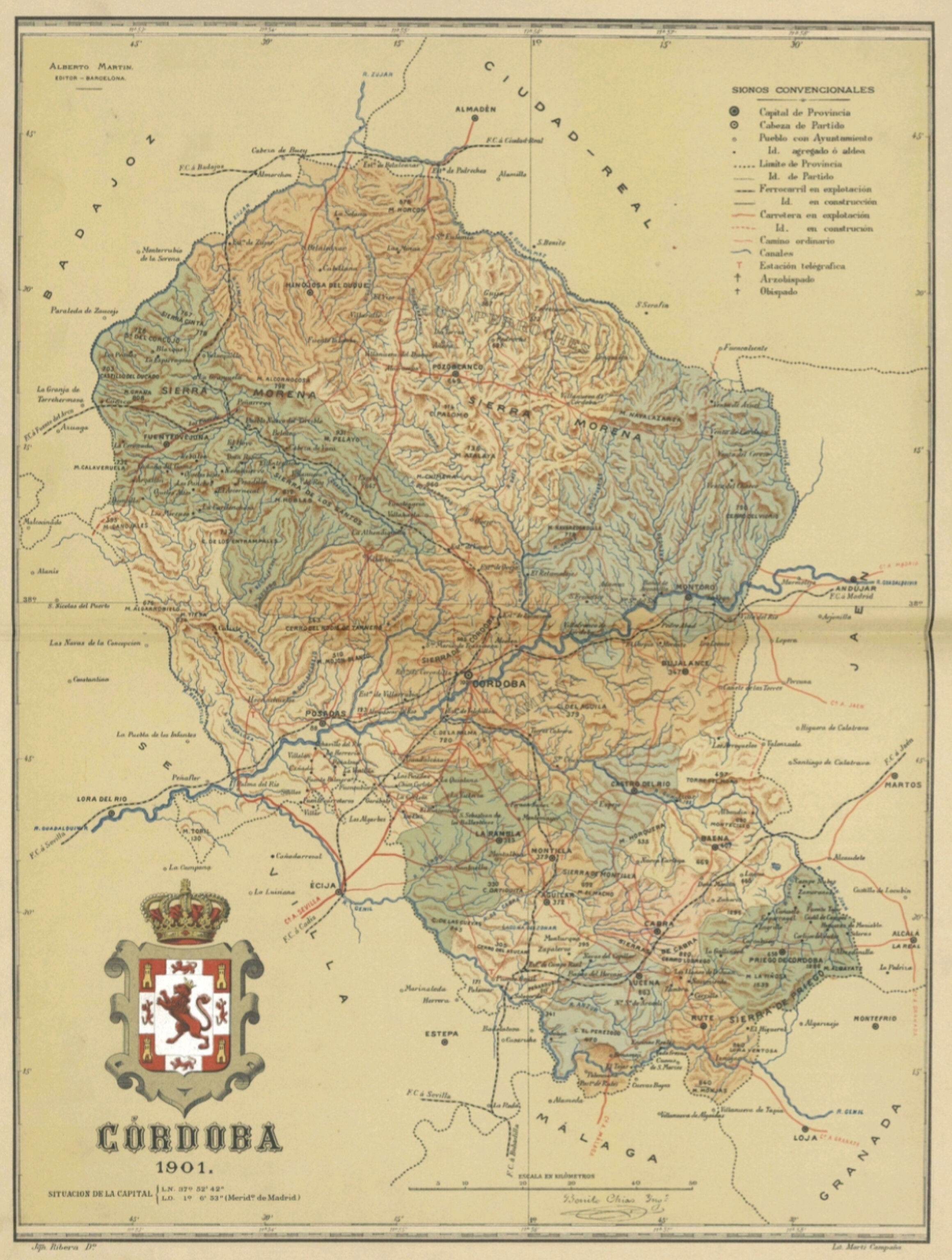 Mapa de la Provincia de Cordoba Chias 1901.jpg