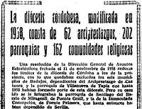 Noticia1962 sobre Diócesis 1958 Iglesia Fuente Palmera.JPG