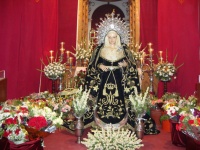 Ofrenda floral a Jesús Nazareno (Huétor Tájar)