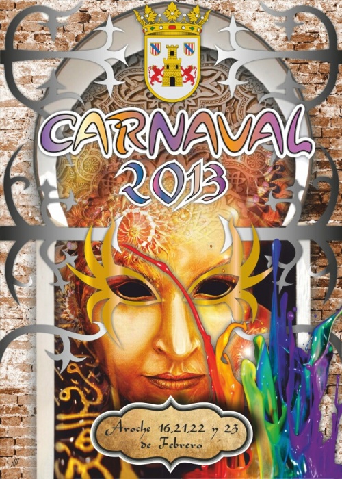 Carnaval de Aroche 2013. Cartel.JPEG