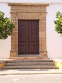 Puerta Principal Convento Villalba del Alcor.JPG