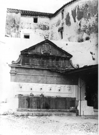Fuente de la plaza 1944.jpg