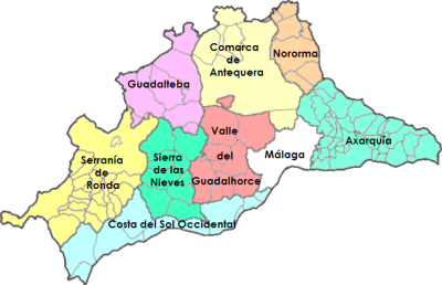 Comarcas de Málaga