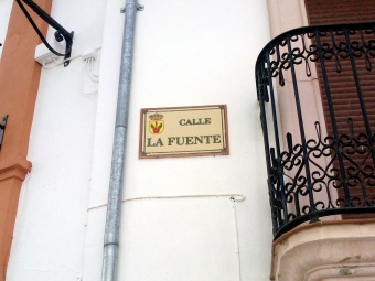 Placa Calle La Fuente.JPG