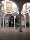 Interior de la Casa de la Cultura Miguel de Cervantes de Estepa