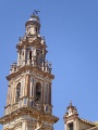 Torre de la iglesia de San Pedro Apóstol de Peñaflor.JPG