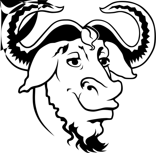 Heckert GNU white.svg